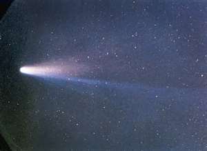 Concepto de cometa