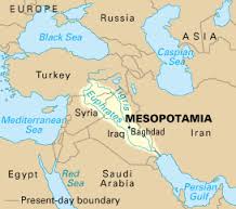 Concepto de Mesopotamia